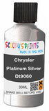scratch and chip repair for damaged Wheels Chrysler Platinum Silver