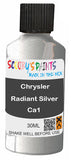 scratch and chip repair for damaged Wheels Chrysler Radiant Silver