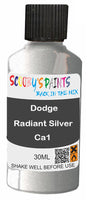 scratch and chip repair for damaged Wheels Dodge Radiant Silver