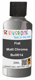scratch and chip repair for damaged Wheels Fiat Matt Chrome Silver-Grey