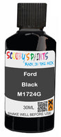 scratch and chip repair for damaged Wheels Ford Black