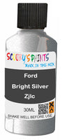 scratch and chip repair for damaged Wheels Ford Bright Silver