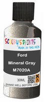 scratch and chip repair for damaged Wheels Ford Mineral Gray Silver-Grey