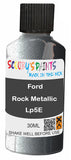 scratch and chip repair for damaged Wheels Ford Rock Metallic Light Silver-Grey