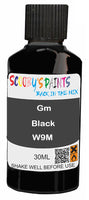 scratch and chip repair for damaged Wheels Gm Black