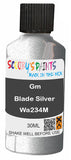 scratch and chip repair for damaged Wheels Gm Blade Silver