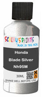 scratch and chip repair for damaged Wheels Honda Blade Silver