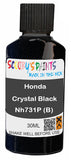 scratch and chip repair for damaged Wheels Honda Crystal Black