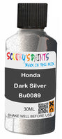 scratch and chip repair for damaged Wheels Honda Dark Silver