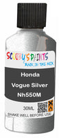 scratch and chip repair for damaged Wheels Honda Vogue Silver