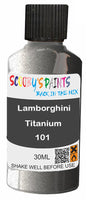 scratch and chip repair for damaged Wheels Lamborghini Titanium Silver-Grey