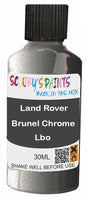 scratch and chip repair for damaged Wheels Land Rover Brunel Chrome Finish Silver-Grey