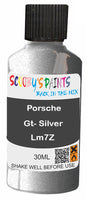 scratch and chip repair for damaged Wheels Porsche Gt- Silver