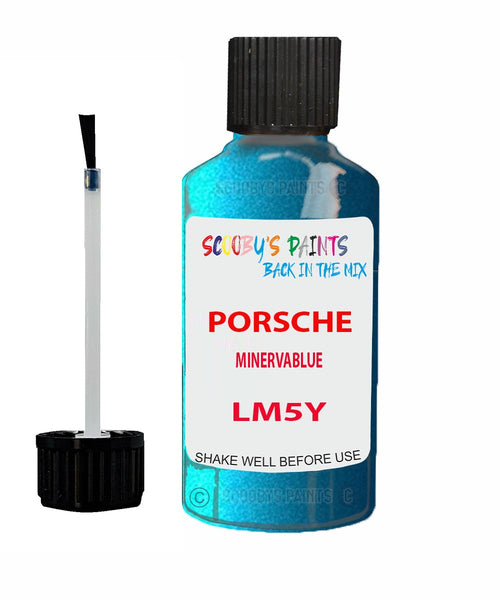 Touch Up Paint For Porsche 928 Minervablue Code Lm5Y Scratch Repair Kit