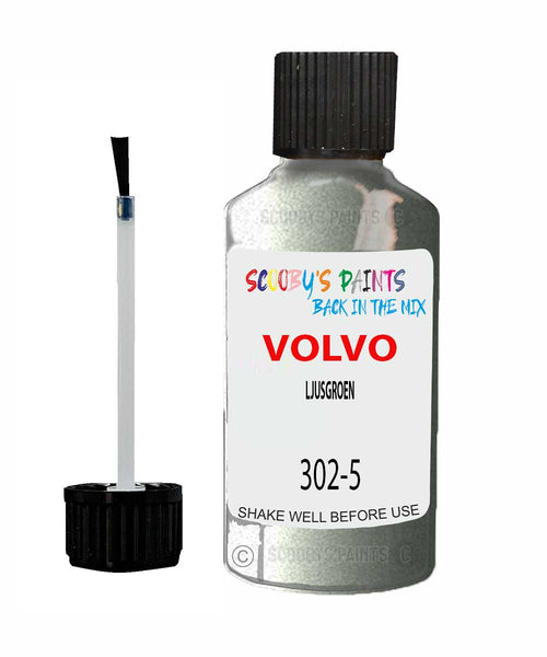 Paint For Volvo 300 Series Ljusgroen Code 302-5 Touch Up Scratch Repair Paint