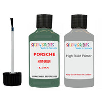 anti rust primer for Porsche 911 Mint Green Code L20A Scratch Repair Kit