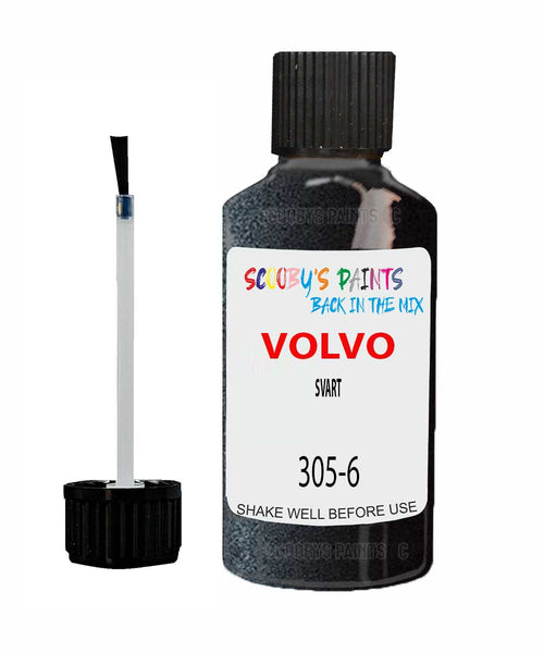 Paint For Volvo 400 Series Svart Code 305-6 Touch Up Scratch Repair Paint
