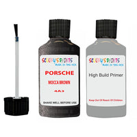 anti rust primer for Porsche 911 Mocca Brown Code 4A3 Scratch Repair Kit