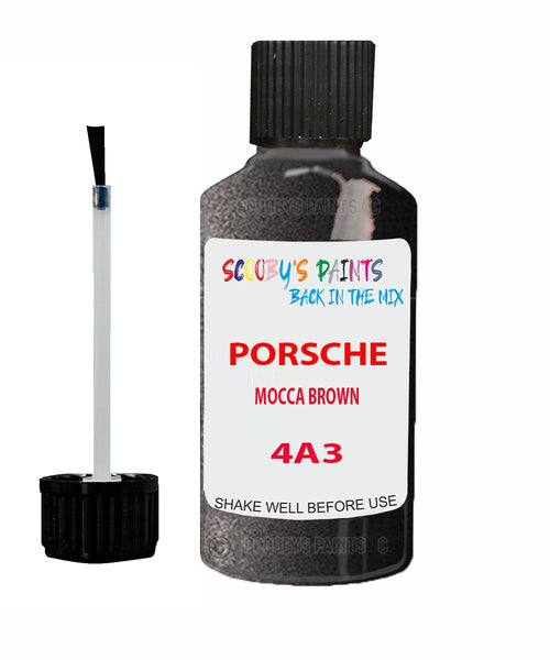 Touch Up Paint For Porsche 911 Mocca Brown Code 4A3 Scratch Repair Kit