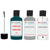 Lacquer metallic paint Porsche 911 Murano Green Code N6 Scratch Repair Kit