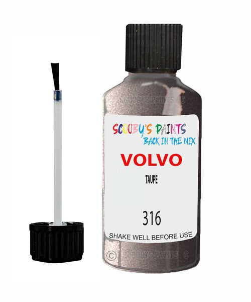 Paint For Volvo 400 Series Taupe Code 316 Touch Up Scratch Repair Paint