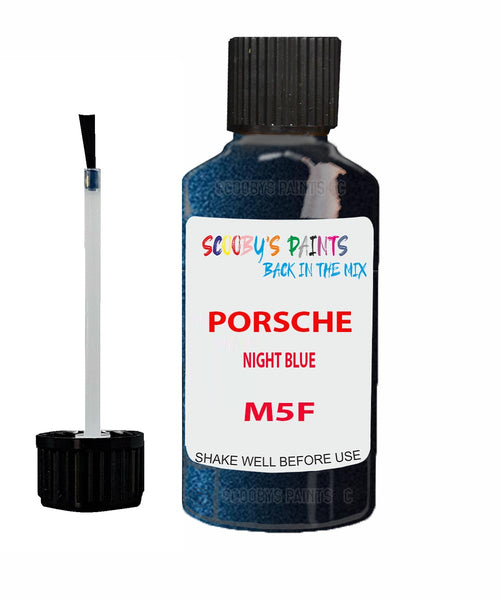 Touch Up Paint For Porsche 911 Carrera Night Blue Code M5F Scratch Repair Kit