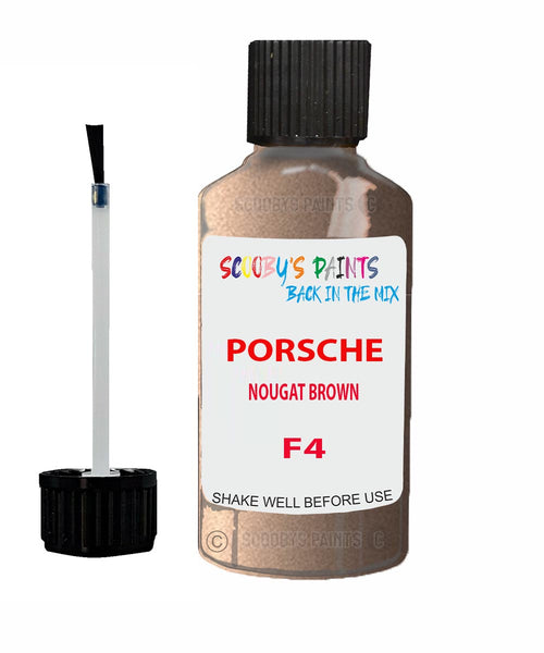Touch Up Paint For Porsche 911 Nougat Brown Code F4 Scratch Repair Kit