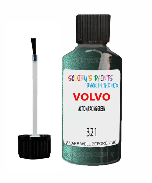 Paint For Volvo 400 Series Action/Racing Green Code 321 Touch Up Scratch Repair Paint