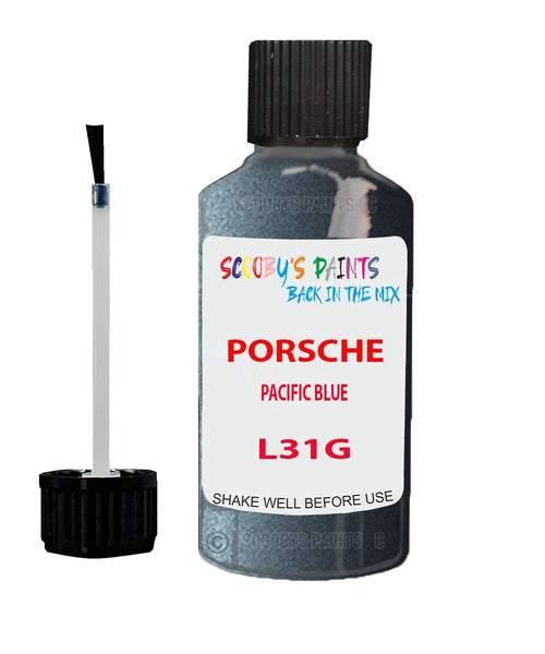 Touch Up Paint For Porsche 911 Pacific Blue Code L31G Scratch Repair Kit