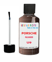 Touch Up Paint For Porsche 911 Palisander Code U9 Scratch Repair Kit