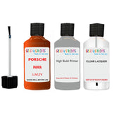 Lacquer metallic paint Porsche Macan Papaya Code Lm2Y Scratch Repair Kit