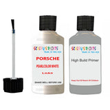 anti rust primer for Porsche Cayman Pearlcolor White Code L0A9 Scratch Repair Kit