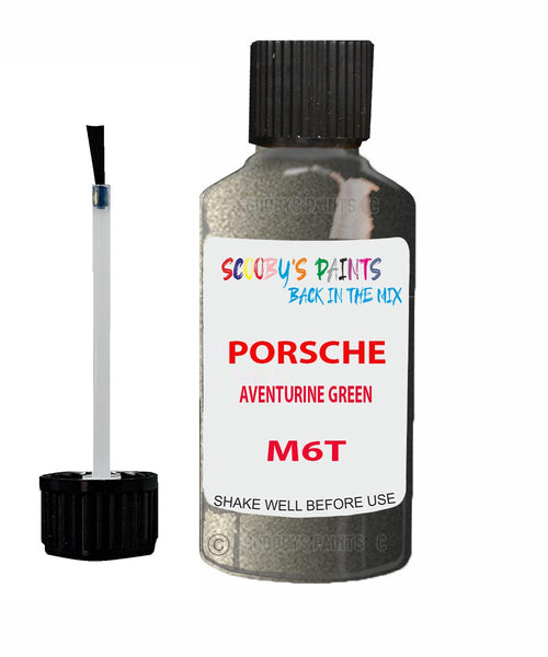 Touch Up Paint For Porsche Carrera Aventurine Green Code M6T Scratch Repair Kit