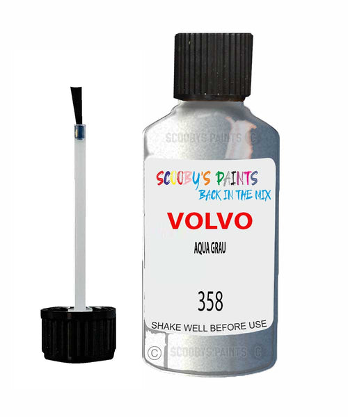 Paint For Volvo Other Models Aqua Grau Code 358 Touch Up Scratch Repair Paint