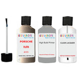 Lacquer metallic paint Porsche 911 Platin Code 655 Scratch Repair Kit