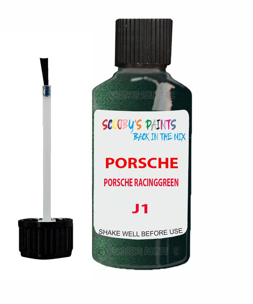 Touch Up Paint For Porsche Carrera Porsche Racinggreen Code J1 Scratch Repair Kit