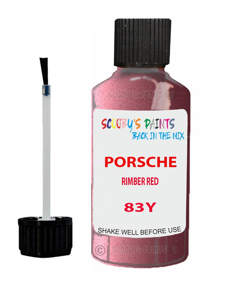 Touch Up Paint For Porsche 928 Rimber Red Code 83Y Scratch Repair Kit