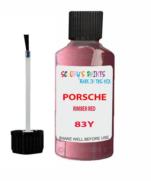 Touch Up Paint For Porsche 911 Rimber Red Code 83Y Scratch Repair Kit