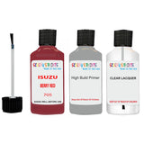 Touch Up Paint For ISUZU ISUZU ( OTHERS ) BERRY RED Code 705 Scratch Repair