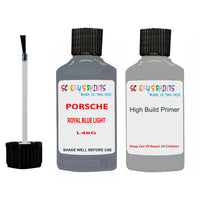 anti rust primer for Porsche Cayenne Royal Blue Light Code L48G Scratch Repair Kit
