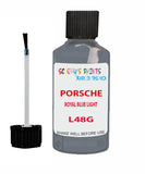 Touch Up Paint For Porsche Cayenne Royal Blue Light Code L48G Scratch Repair Kit