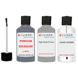 Lacquer metallic paint Porsche Cayenne Royal Blue Light Code L48G Scratch Repair Kit
