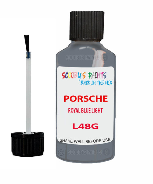 Touch Up Paint For Porsche Cayenne Royal Blue Light Code L48G Scratch Repair Kit
