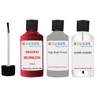 Touch Up Paint For ISUZU TF RED SPINEL/ETNA RED Code 564 Scratch Repair