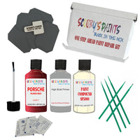 paint scuff chip stone Porsche Boxster Rubin Red Code L8A7 Scratch Repair Kit