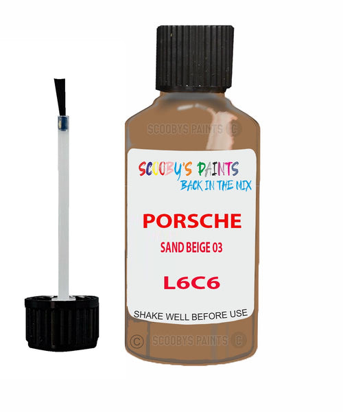 Touch Up Paint For Porsche Cayenne Sand Beige 03 Code L6C6 Scratch Repair Kit