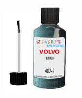 Paint For Volvo 200 Series Blue Green Code 402-2 Touch Up Scratch Repair Paint