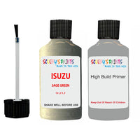 Touch Up Paint For ISUZU ISUZU ( OTHERS ) SAGE GREEN Code 92U Scratch Repair