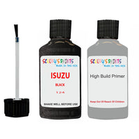 Touch Up Paint For ISUZU TROOPER BLACK Code 124 Scratch Repair