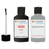 Touch Up Paint For ISUZU BIGHORN BLACK Code 124 Scratch Repair
